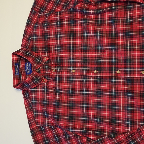 Pendleton Sir Pendleton authentic O'Neill Tartan flannel mens shirt size large. - Picture 7 of 16